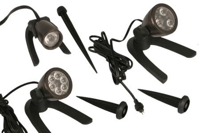 84031-033-034 LED Pond and Landscape Spotlights | Aquascape