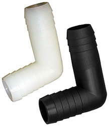 Elbow, Barb x Barb 1-1/4 inch to 2 inch | Fittings/Adaptors