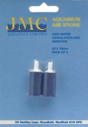 Airstone, Cylinder-shape carded 2-pk | Aquarium/Indoor Aquatics