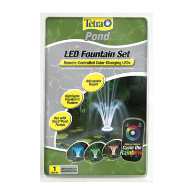 TetraPond - LED Fountain Head Set with Color Changing LED | Tetra Pond