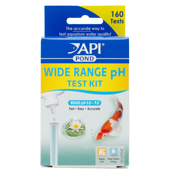 API PondCare Wide-Range pH Test Kit | API ~ Pond Care