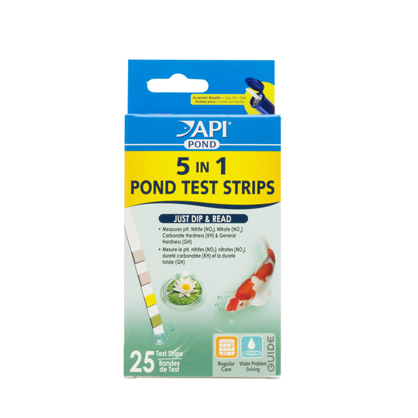 API Pond Care Dip Strips Test 5-in-1 | API ~ Pond Care