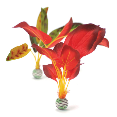 biOrb Silk Plant Pack Large Green Red | biOrb Accessories
