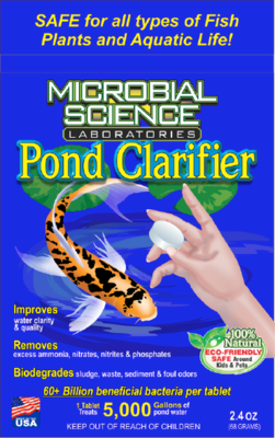 Microbial Science Pond Clarifier Tabs PACK | Microbial Science Laboratories