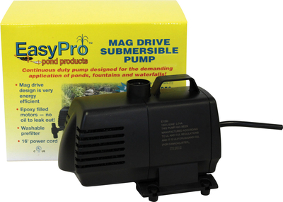 EP1050 1050 GPH Submersible Mag Drive with Volcano Waterbell and Double Volcano | EasyPro