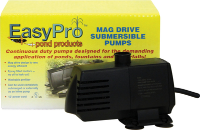 EP400 400 GPH Submersible Mag Drive Pump With Nozzles | EasyPro