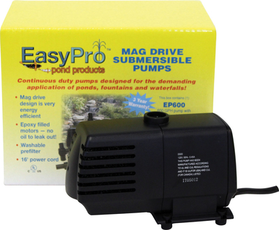 EP600 600 GPH Submersible Mag Drive with Nozzles | EasyPro