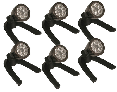 Garden and Pond LED 6-Watt Spotlight 6-Pack | Aquascape