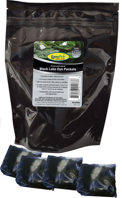 PD4PBK Concentrated Black Lake Dye Packets Dry 4 packets | EasyPro