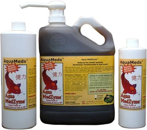 Aqua Meds MZL16-MZL32-MZL128 Aqua MedZyme Liquid Pond Bacteria | Aqua Meds