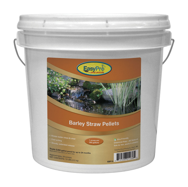 EasyPro EBP10 Barley Straw Pellets  10 lb. pail | EasyPro