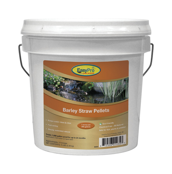 EasyPro EBP5 Barley Straw Pellets  5 lb. pail | EasyPro