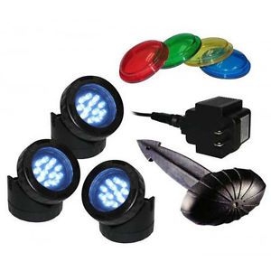 Alpine Luminosity 12-LED Bright White Light Set of 3 | Alpine