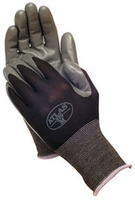 Image Black Nitrile Touch Gloves
