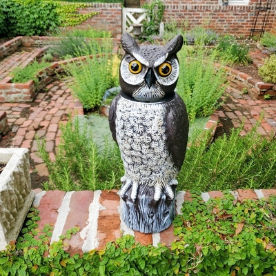 Image Motion Activated Solar Owl Decoy MRHO-4